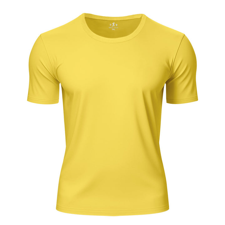 Herren nan leichtes Kurzarm-Funktionsshirt mit Rundhalsausschnitt schnelltrocknendem Stretchgewebe und flachen Nähten Echo Archiv