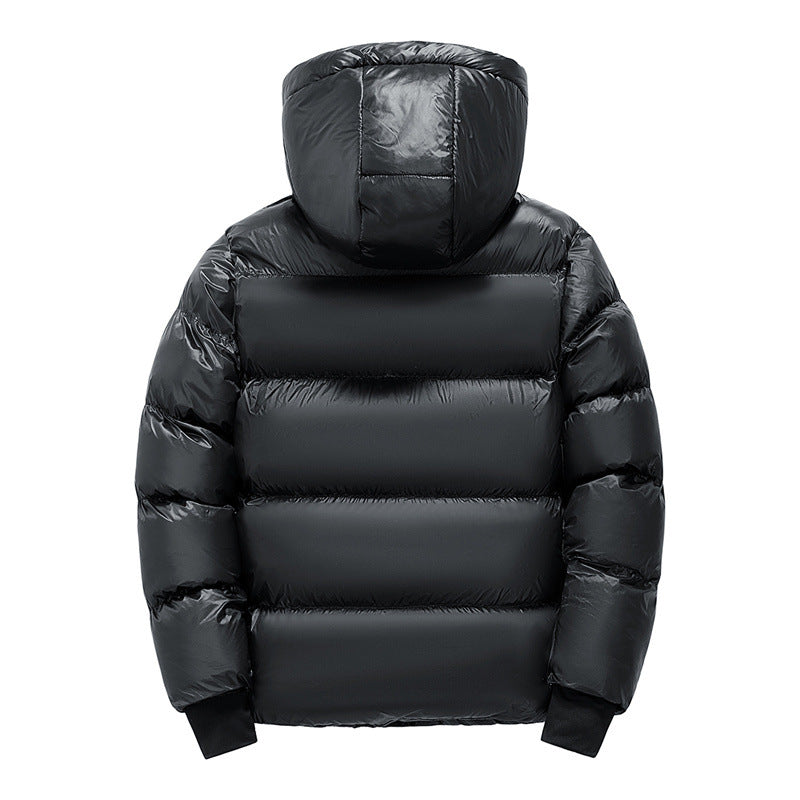 Herren Stylische Daunenjacke mit Kapuze – Taviero