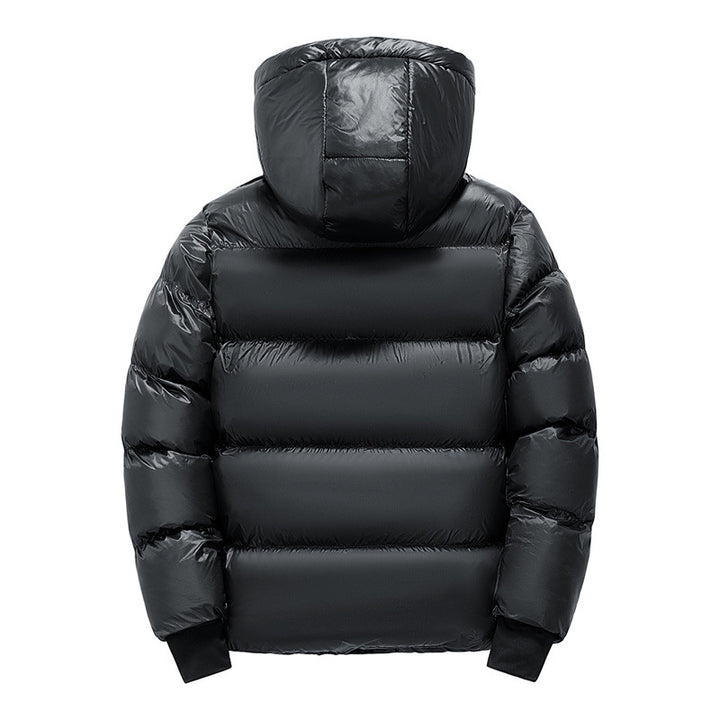 Herren Stylische Daunenjacke mit Kapuze – Taviero