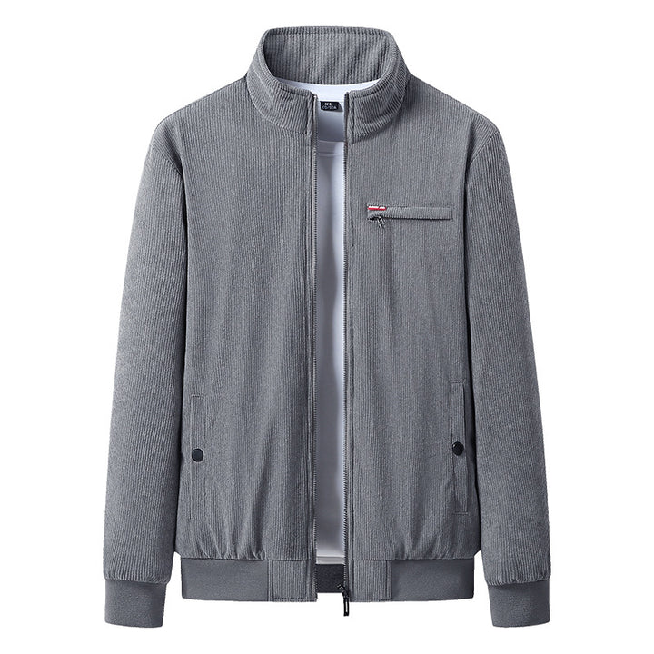 Herren Strickjacke mit hohem Kragen Echo Archiv