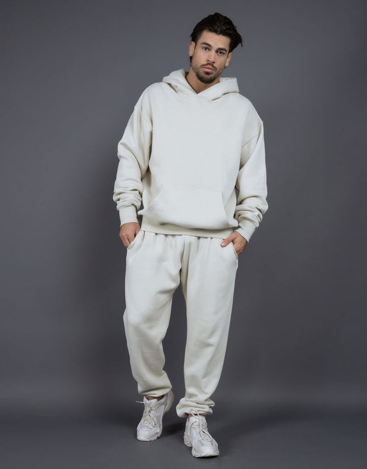 Herren Bequemer Kapuzenpullover und Jogginghose Set Echoarchiv