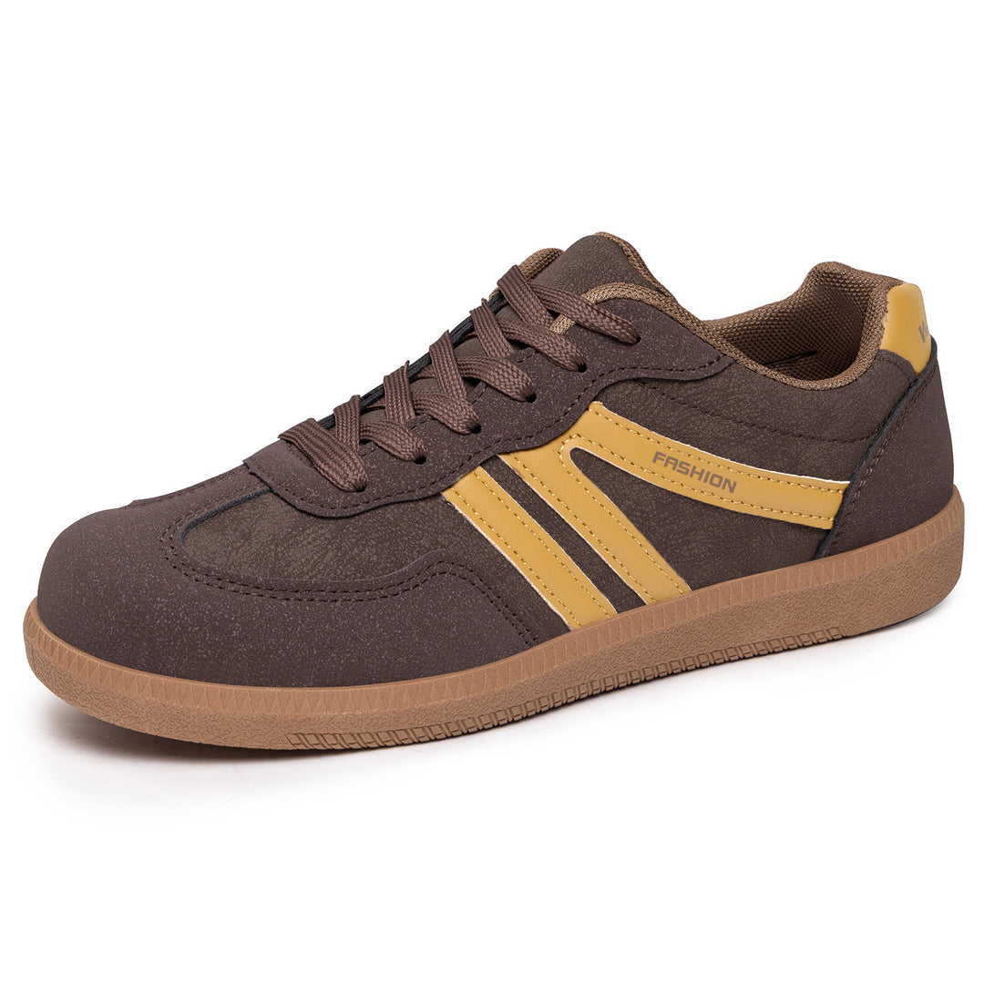 Damen nan retro-inspirierter Low-Top Sneaker mit Velours- und Synthetikbesatz Echo Archiv