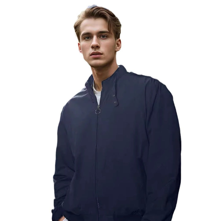 Herren leichte und funktionale Übergangsjacke mit hochschließendem Kragen Echoarchiv