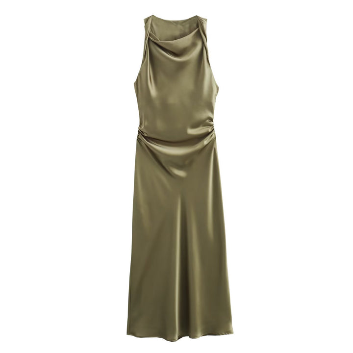 Damen elegantes Sommerkleid mit fließendem Schnitt und charmanten Rüschendetails Echo Archiv