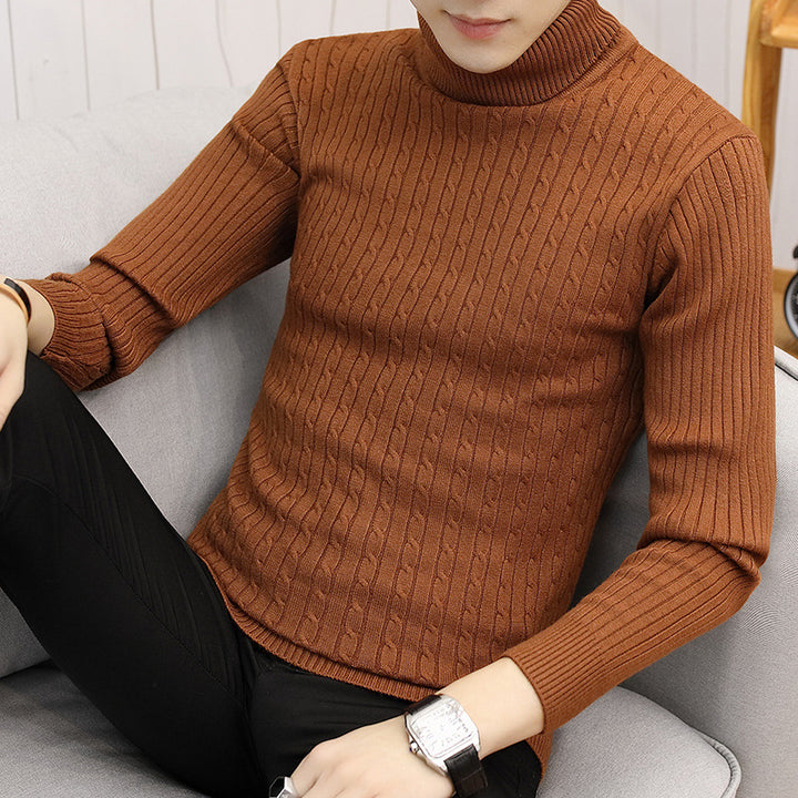 Herren Feinstrick Rollkragenpullover Echoarchiv