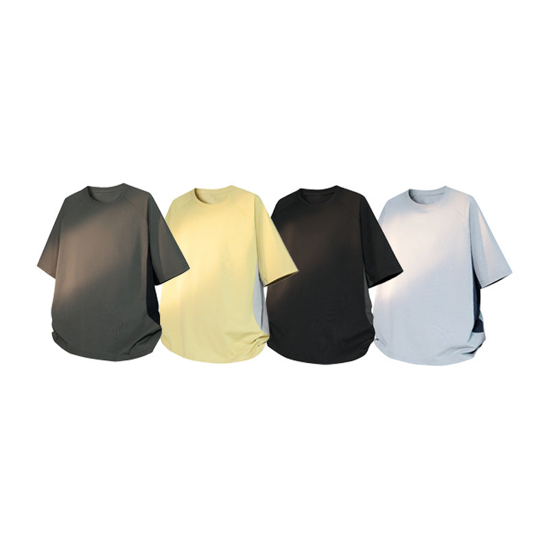 Damen Oversize-T-Shirt mit Raglanärmeln, atmungsaktiven Seiteneinsätzen und Rundhalsausschnitt Echo Archiv
