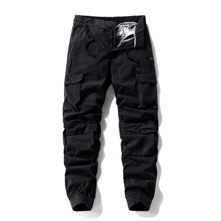 Herren Tech-Cargo-Joggerhose mit elastischem Tunnelzugbund, verstärkten Kniepaneelen und Multifunktions‑Taschen Echo Archiv