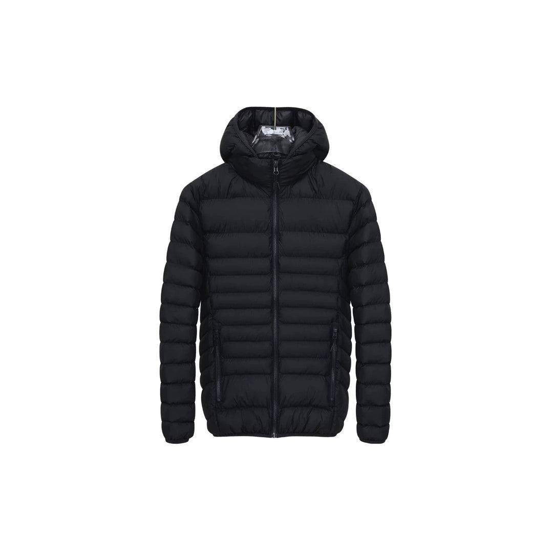 Herren Wärmeisolierte Steppjacke mit Kapuze Echo Archiv