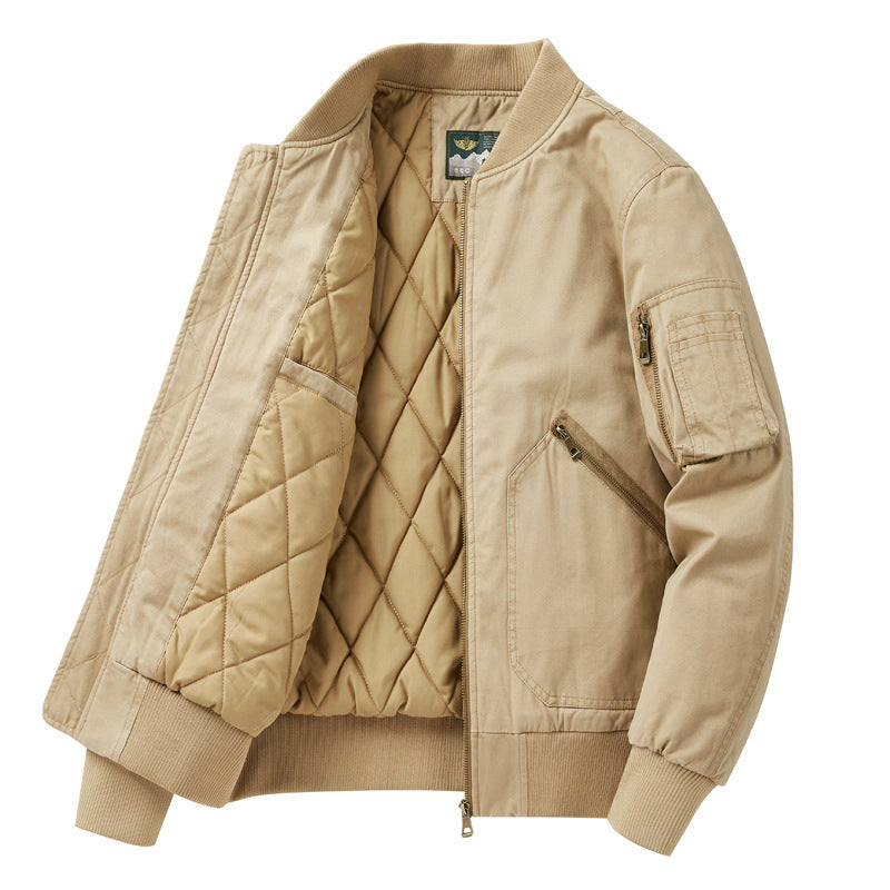 Herren Freizeit Bomberjacke mit Steppfutter Echo Archiv