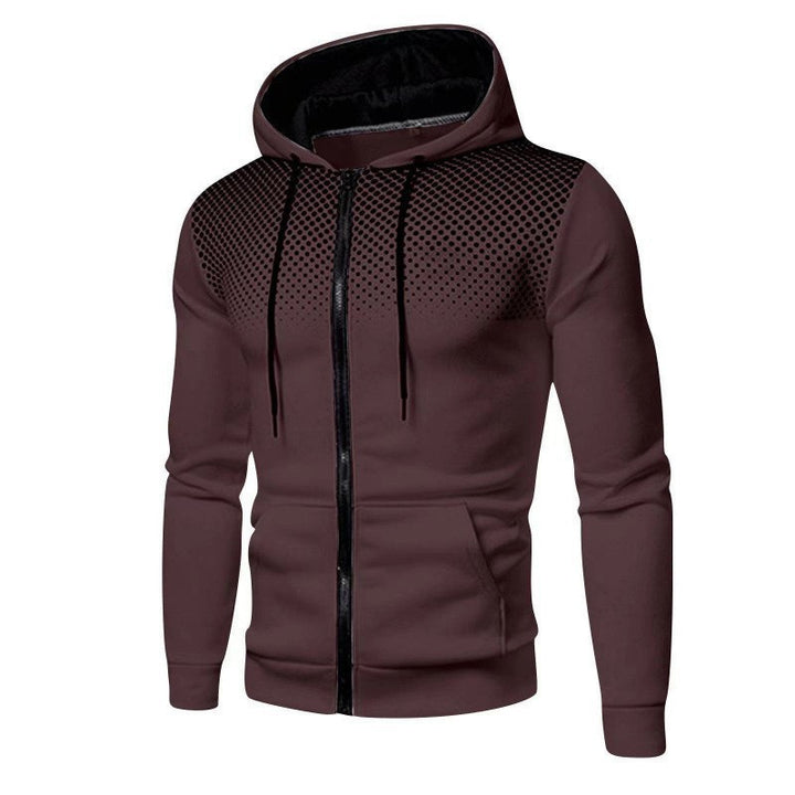 Herren Sportlicher Kapuzenpullover mit stylischem Grafikdesign Echoarchiv