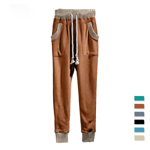 Herren Sportliche Jogginghose mit bequemen seitlichen Eingrifftaschen und elastischem Bund Echoarchiv