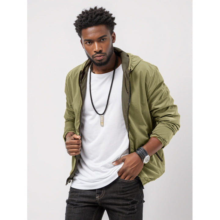 Herren leichte und winddichte Jacke Echoarchiv
