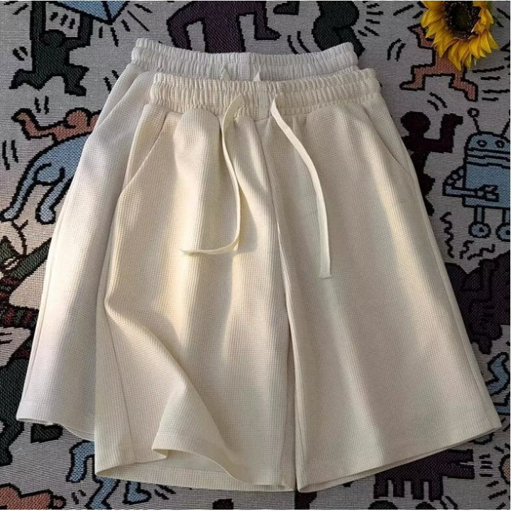 Herren Sportliche Mesh-Shorts mit elastischem Bund und Kordelzug Echoarchiv
