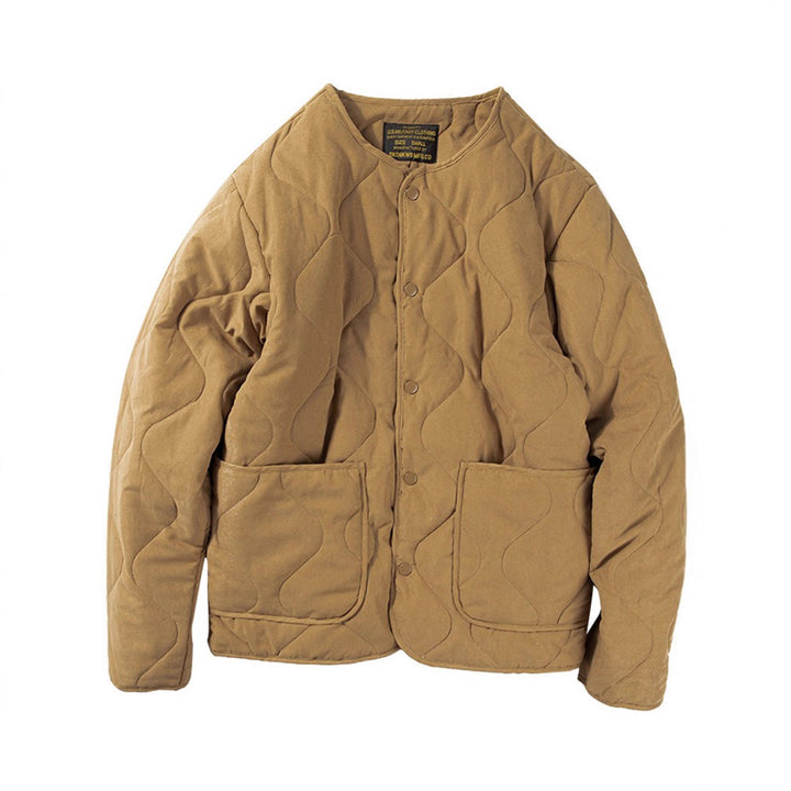 Herren Bequeme Steppjacke mit praktischen Taschen – Taviero