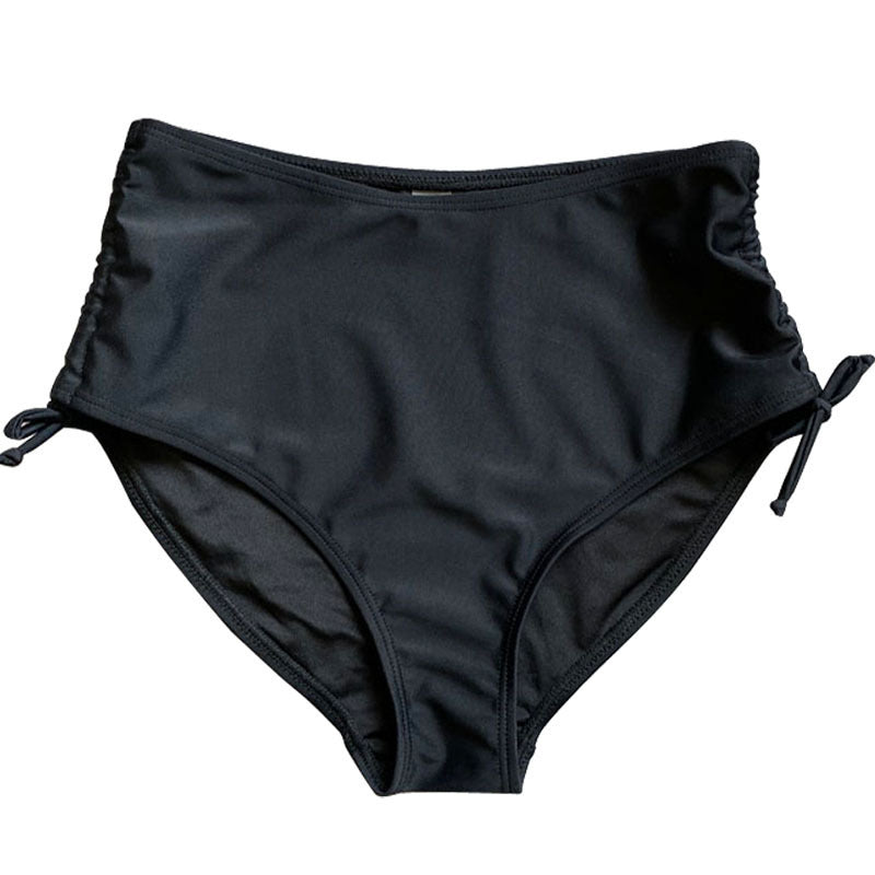 Damen Hochgeschnittene Bikinihose mit Raffung Echo Archiv