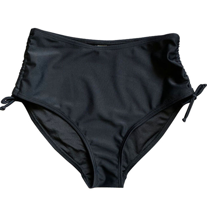 Damen Hochgeschnittene Bikinihose mit Raffung Echo Archiv
