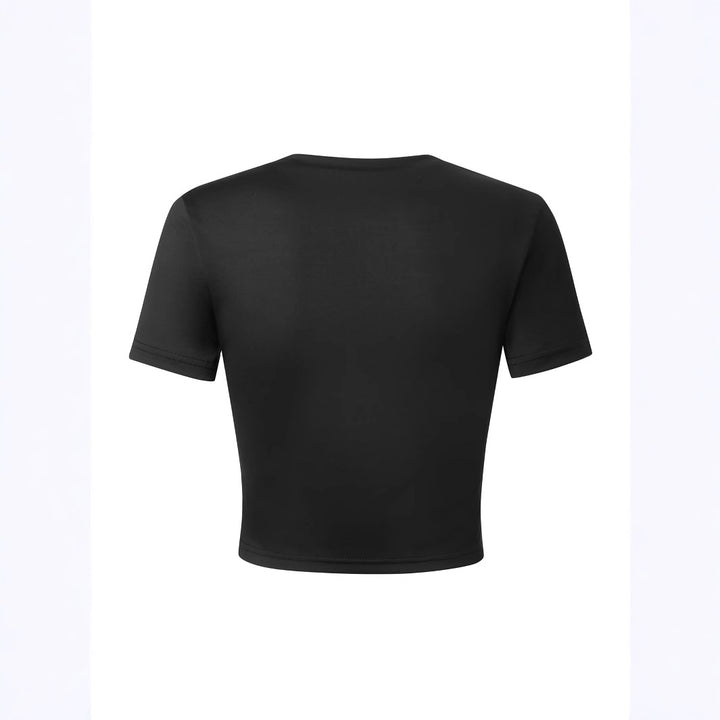 Damen T-Shirt mit fröhlichen Kirschmotiven und hochwertigem Baumwollmaterial Echo Archiv