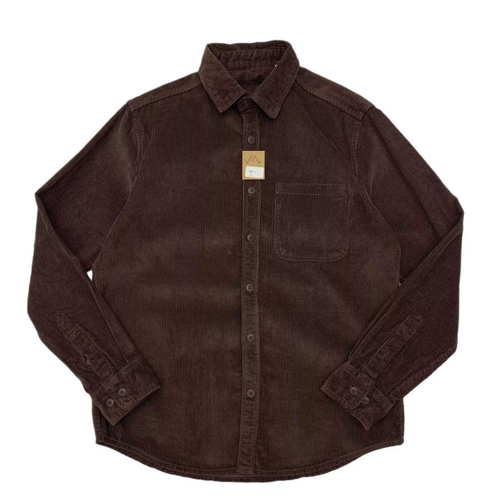 Herren Lässige Kord-Hemdjacke – Taviero