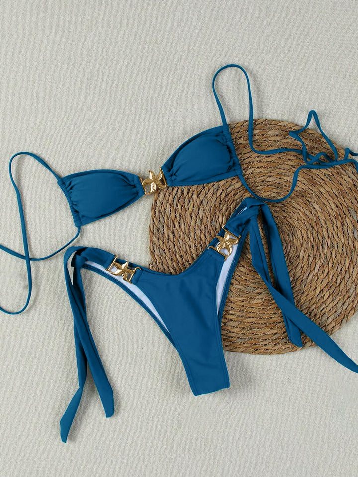 Damen Bikini-Set mit eleganten Schnallen Echo Archiv