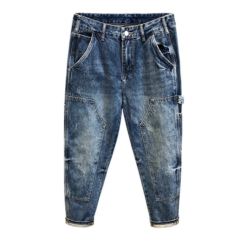 Herren Bequeme Cargo-Jeans Echoarchiv
