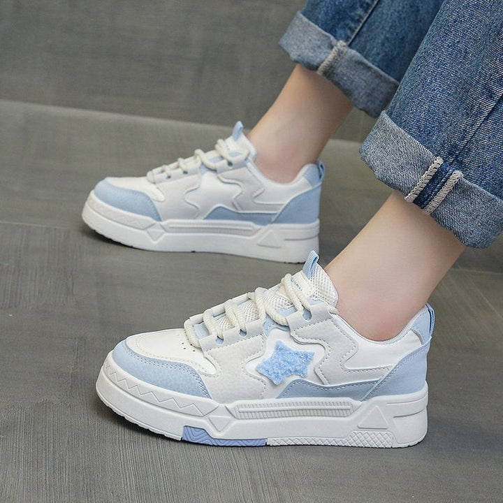 Damen Sneakers mit glitzerndem Sternenapplikation und komfortabler Dämpfung Echo Archiv