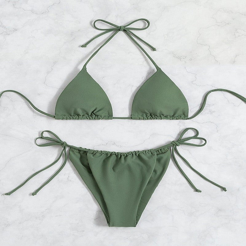 Damen Triangel-Bikini mit verstellbaren Bändern Echo Archiv