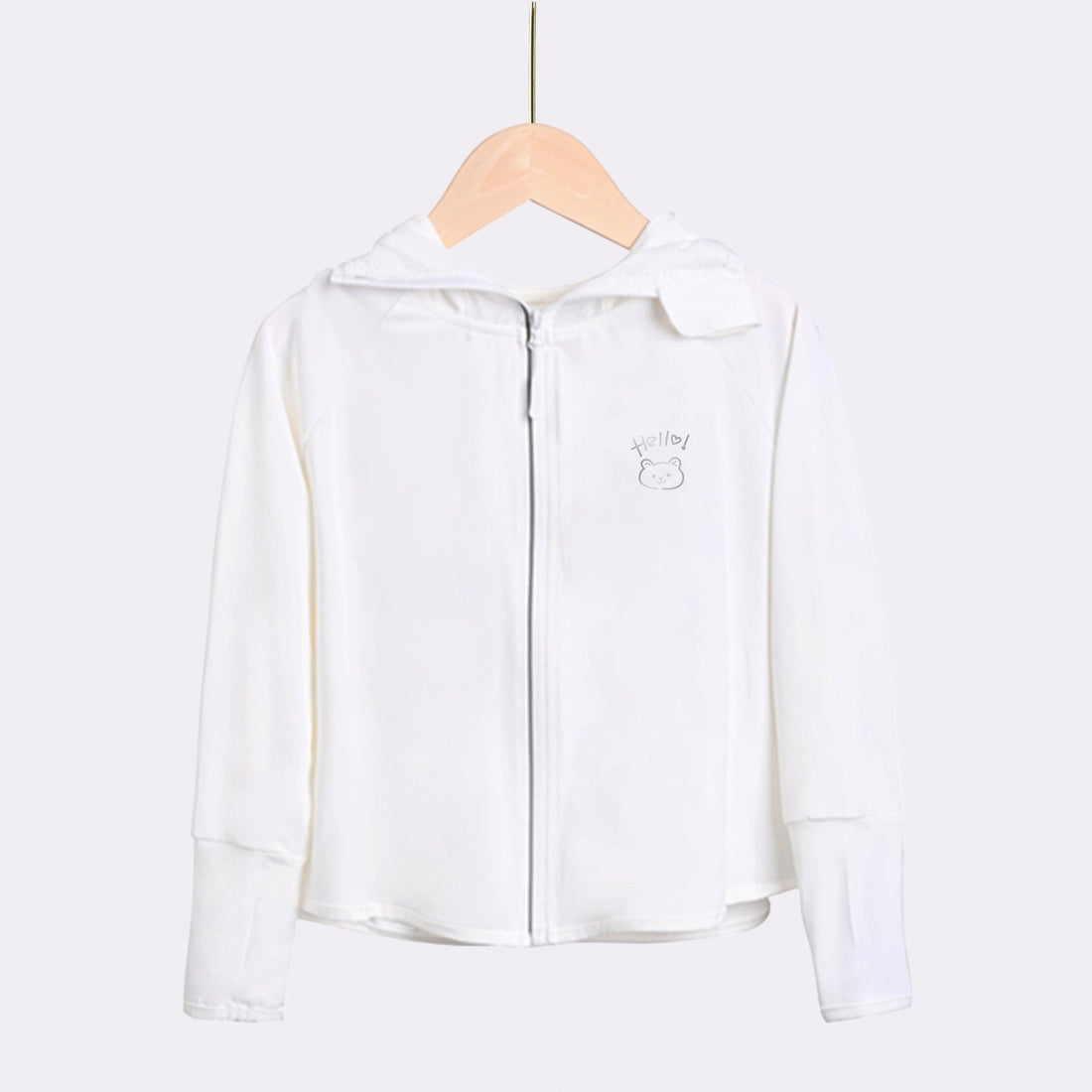Damen Kapuzenjacke mit süßem Tiermotiv – Célinea