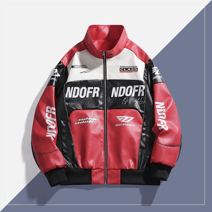 Herren Bikerjacke mit reflektierenden Details – Valtoré