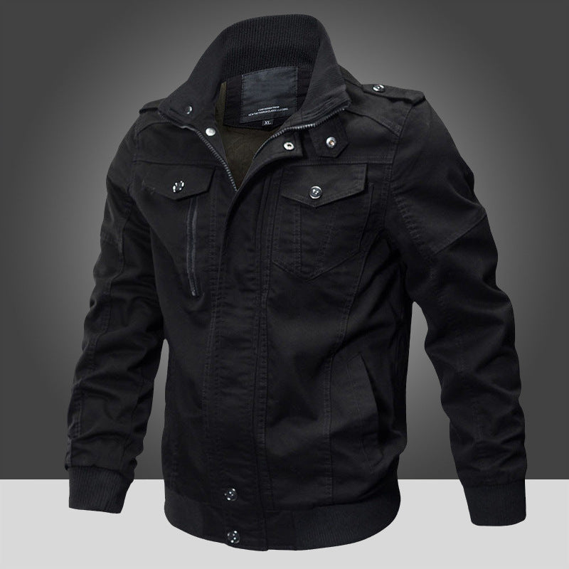 Herren Militärjacke mit praktischen Taschen Echo Archiv