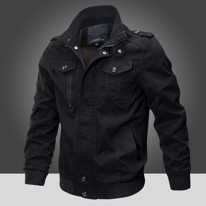 Herren Militärjacke mit praktischen Taschen Echo Archiv