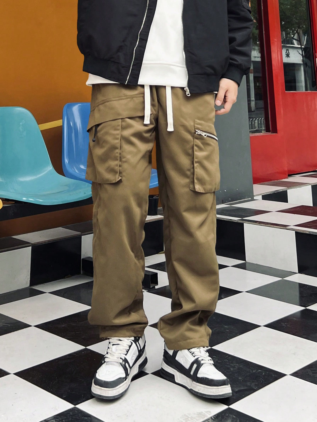 Herren Multifunktionale Cargo-Hose mit praktischen Taschen Echo Archiv 1788242392