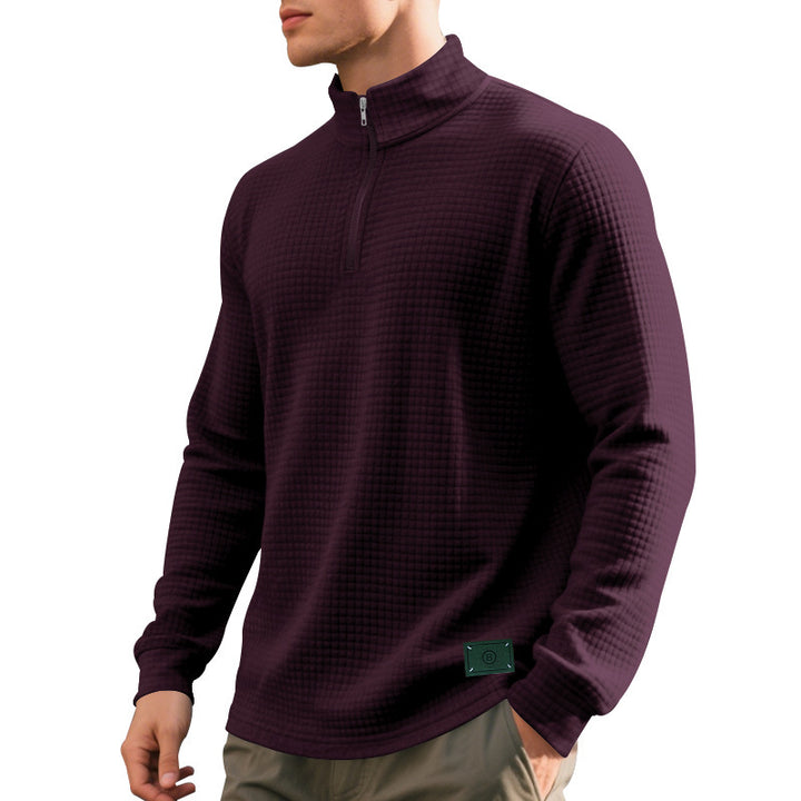 Herren leichter Sweatpullover mit Reißverschluss Echoarchiv