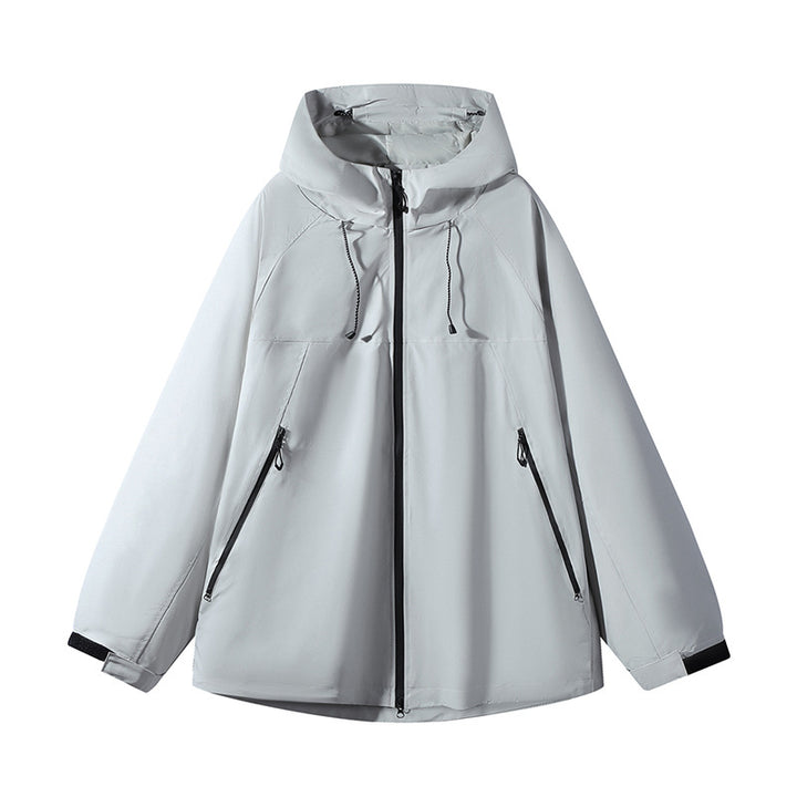 Herren Zweilagige Colorblock-Softshell-Kapuzenjacke im Urban‑Outdoor‑Cut Echo Archiv