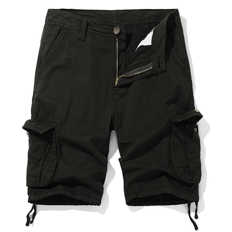 Herren Cargo-Shorts mit praktischen Taschen und verstellbarem Kordelzug Echoarchiv