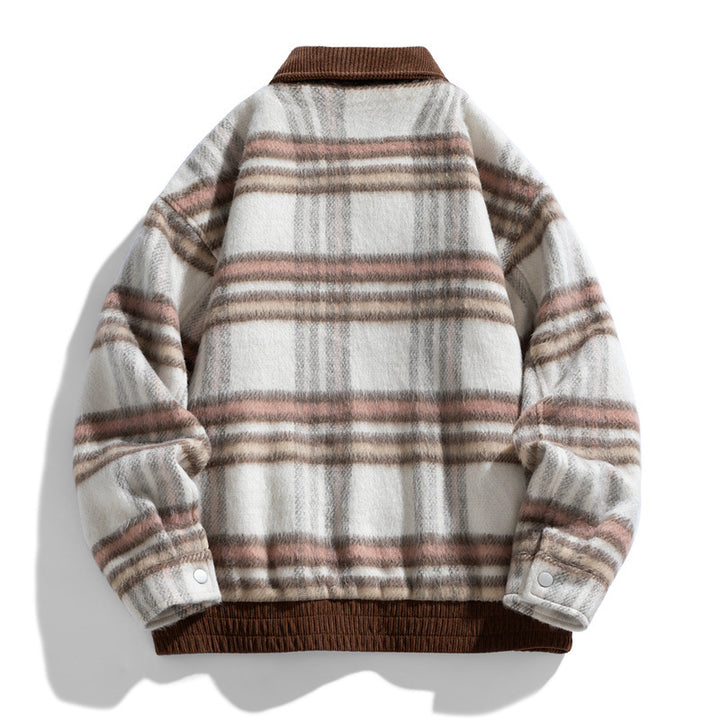 Herren Gemütliche Karojacke Echo Archiv