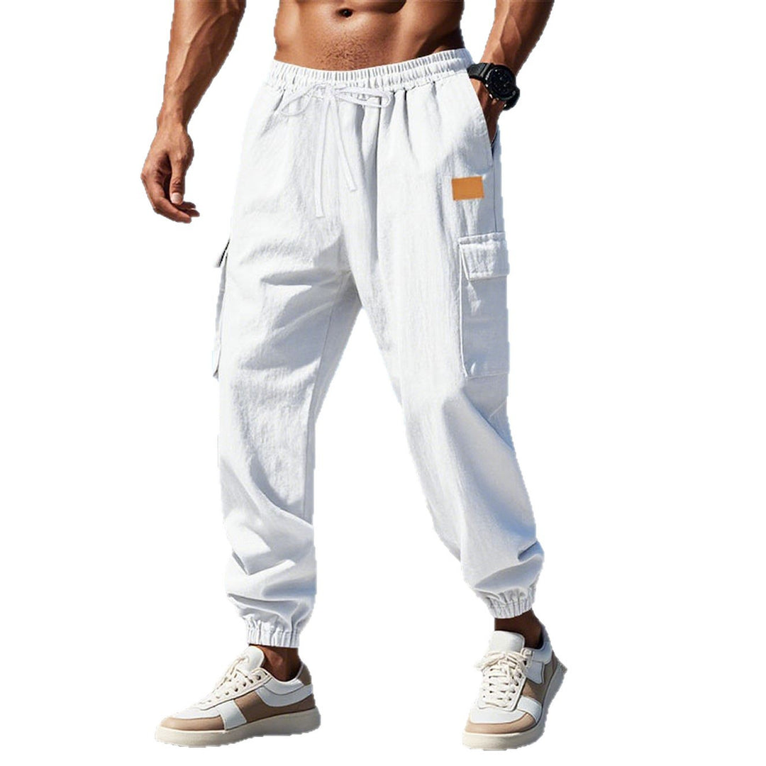Herren Cargo-Hose mit elastischem Bund und praktischen Taschen Echoarchiv