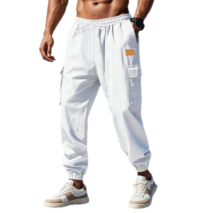 Herren Cargo-Hose mit elastischem Bund und praktischen Taschen Echoarchiv
