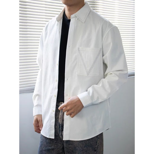 Herren Casual Hemd mit Taschen Echo Archiv