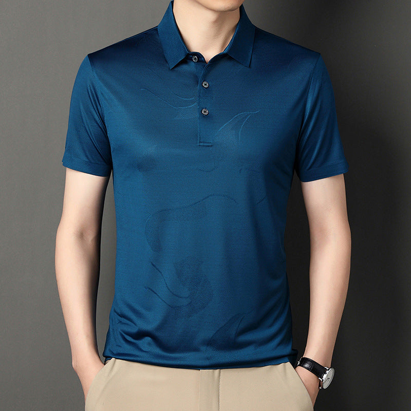 Herren Sportliches Poloshirt mit atmungsaktiver Technologie Echoarchiv