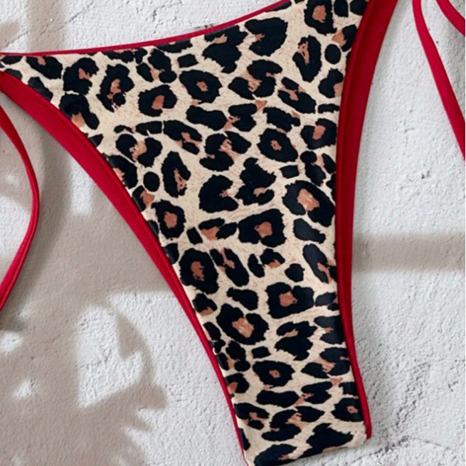 Damen Triangel-Bikini mit aufregendem Leopardenmuster Echo Archiv
