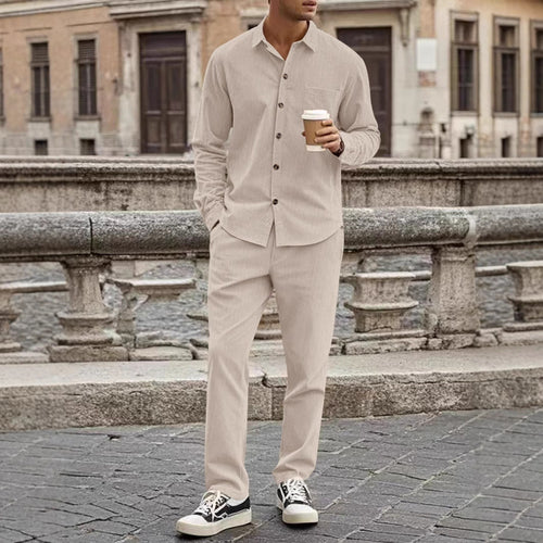 Herren elegante und bequeme Freizeitanzug Echoarchiv