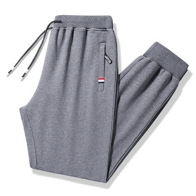 Herren Konische Thermo-Jogginghose mit Reißverschlusstaschen & Kordelbund Echoarchiv