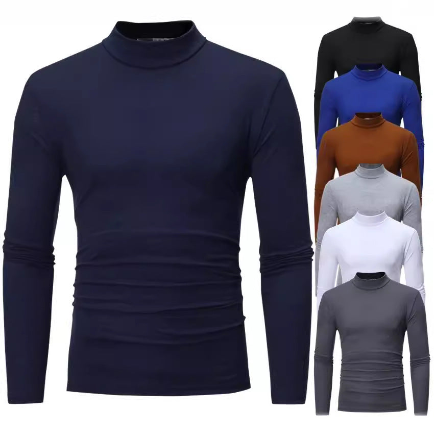 Herren Rollkragenpullover aus weichem Jersey Echoarchiv