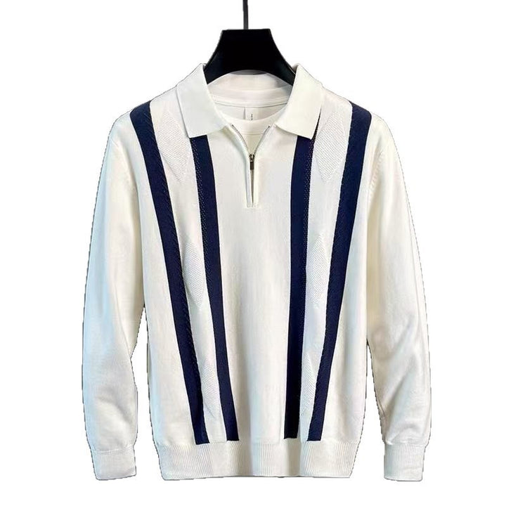 Herren Stilvolles Kurzarm Poloshirt mit strukturiertem Design Echo Archiv