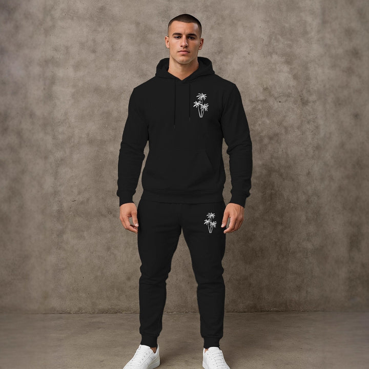 Herren Kapuzenpullover mit bequemen Jogginghosen Echoarchiv