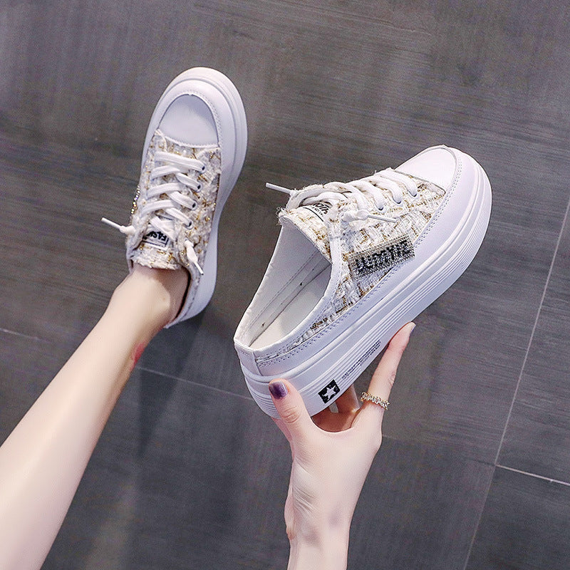 Damen Bequeme Sneaker mit modischem Schachbrettmuster Echo Archiv