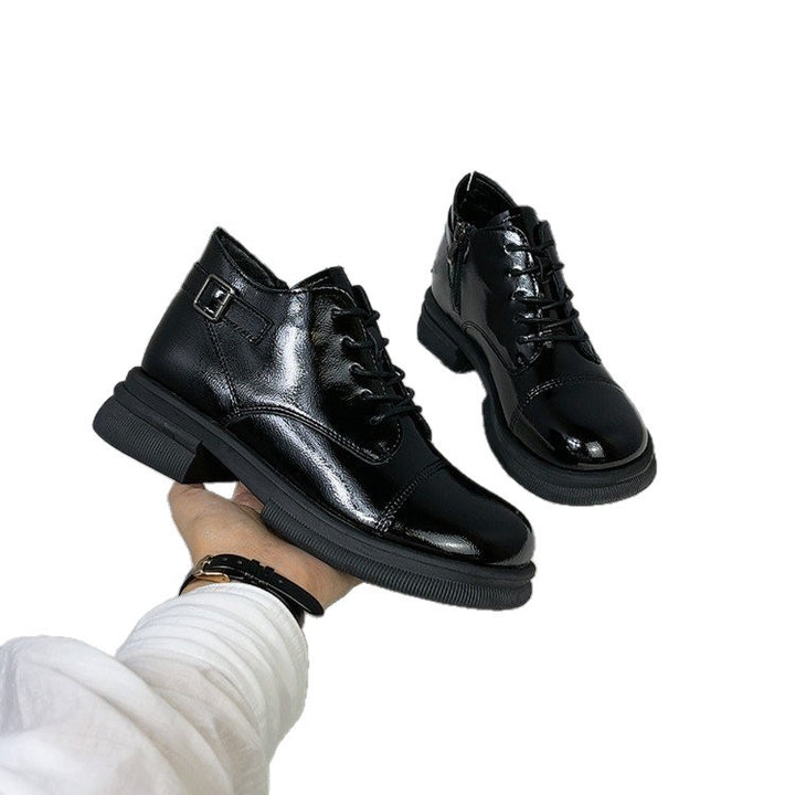 Damen Modische und robuste Schnürstiefeletten Echo Archiv