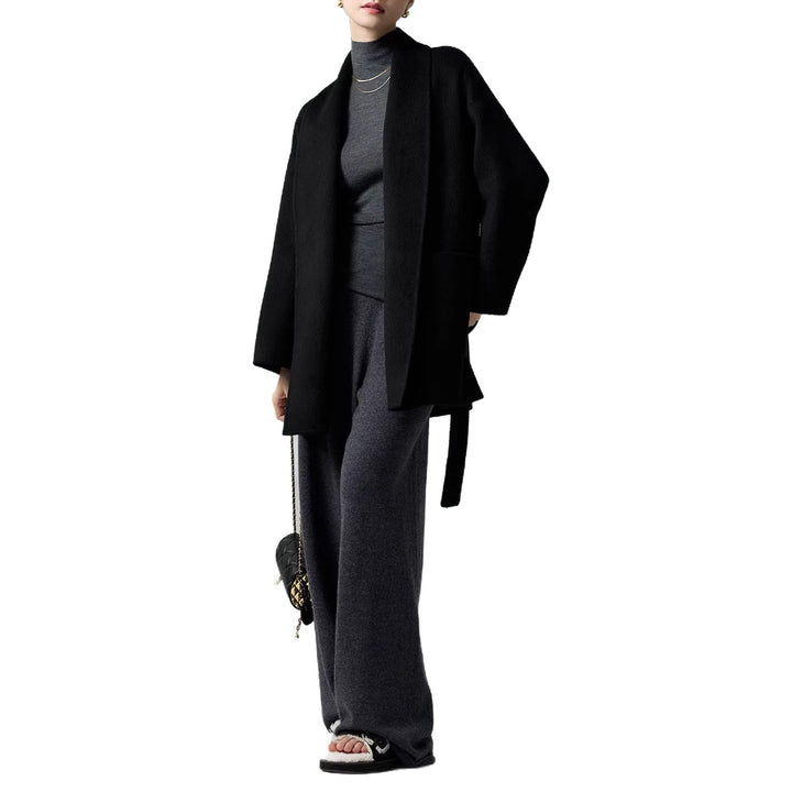 Damen Modischer Oversized-Blazer mit praktischen Taschen Echoarchiv