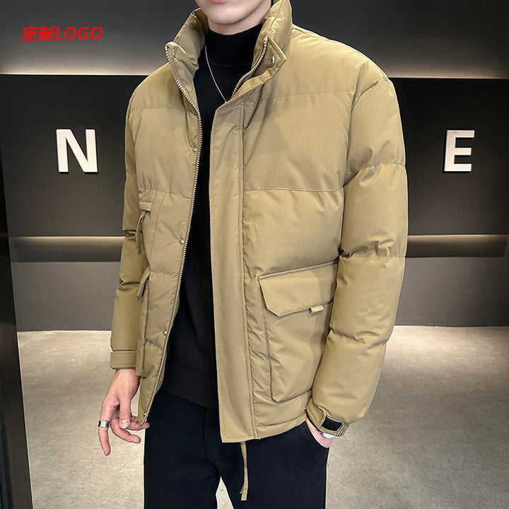 Herren Thermo-Steppjacke mit hohem Stehkragen und aufgesetzten Pattentaschen Echo Archiv