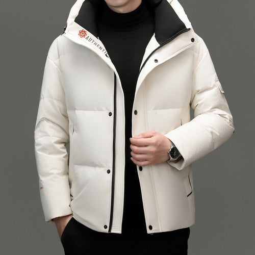Herren moderne, wattierte Winterjacke Echoarchiv